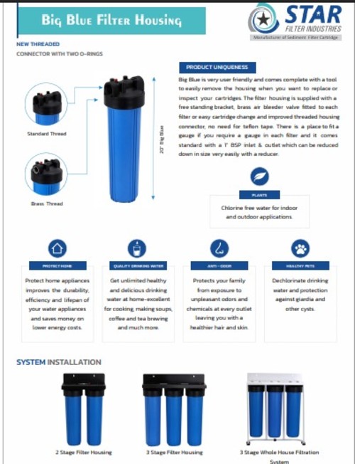 STAR Water Filter Cartridge Polypropylene_2