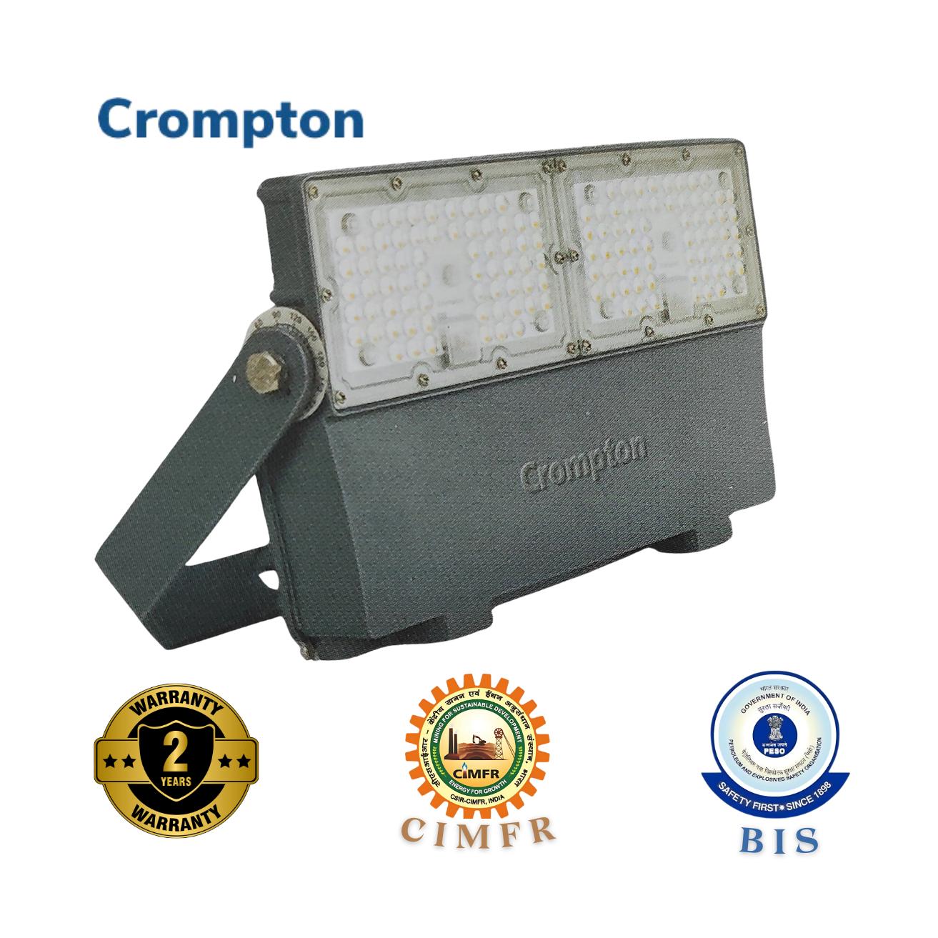 Crompton 150 W Cool White IP66 10 kV 100 Lumen TFS-510-150-57-60D-HL2-LM-NGG LED Flood Lights_1