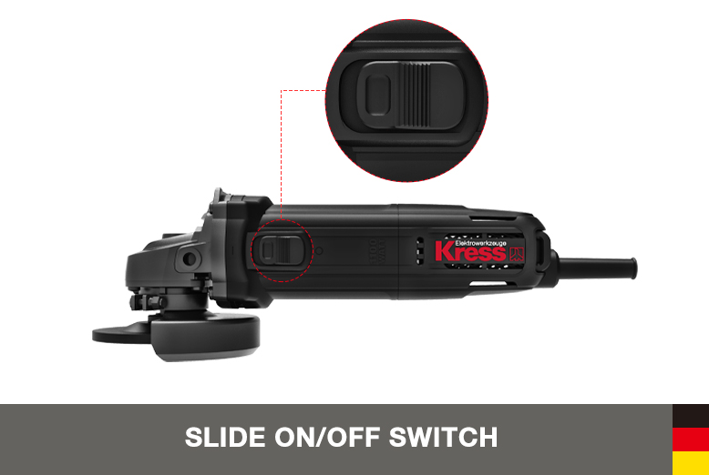 Kress KU712 5 in Angle Grinders 1100 W 0 - 12000 rpm_2