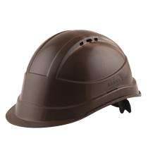 Karam Polypropylene Copolymer Brown Air Ventilated Safety Helmets PN541_0