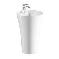 Bathero Wash Basin Mini 25005 Integrated Half Pedestal_0