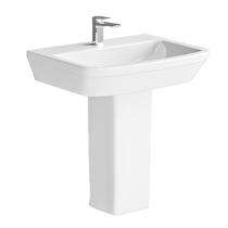 Bathero Wash Basin Crema 51013 Full Pedestal_0