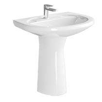Bathero Wash Basin Cello 51014 Full Pedestal_0