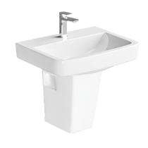 Bathero Wash Basin Alive 51023 Half Pedestal_0