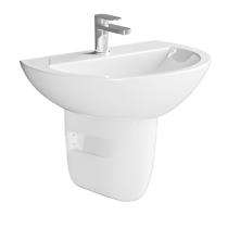 Bathero Wash Basin Libro 51027 Half Pedestal_0