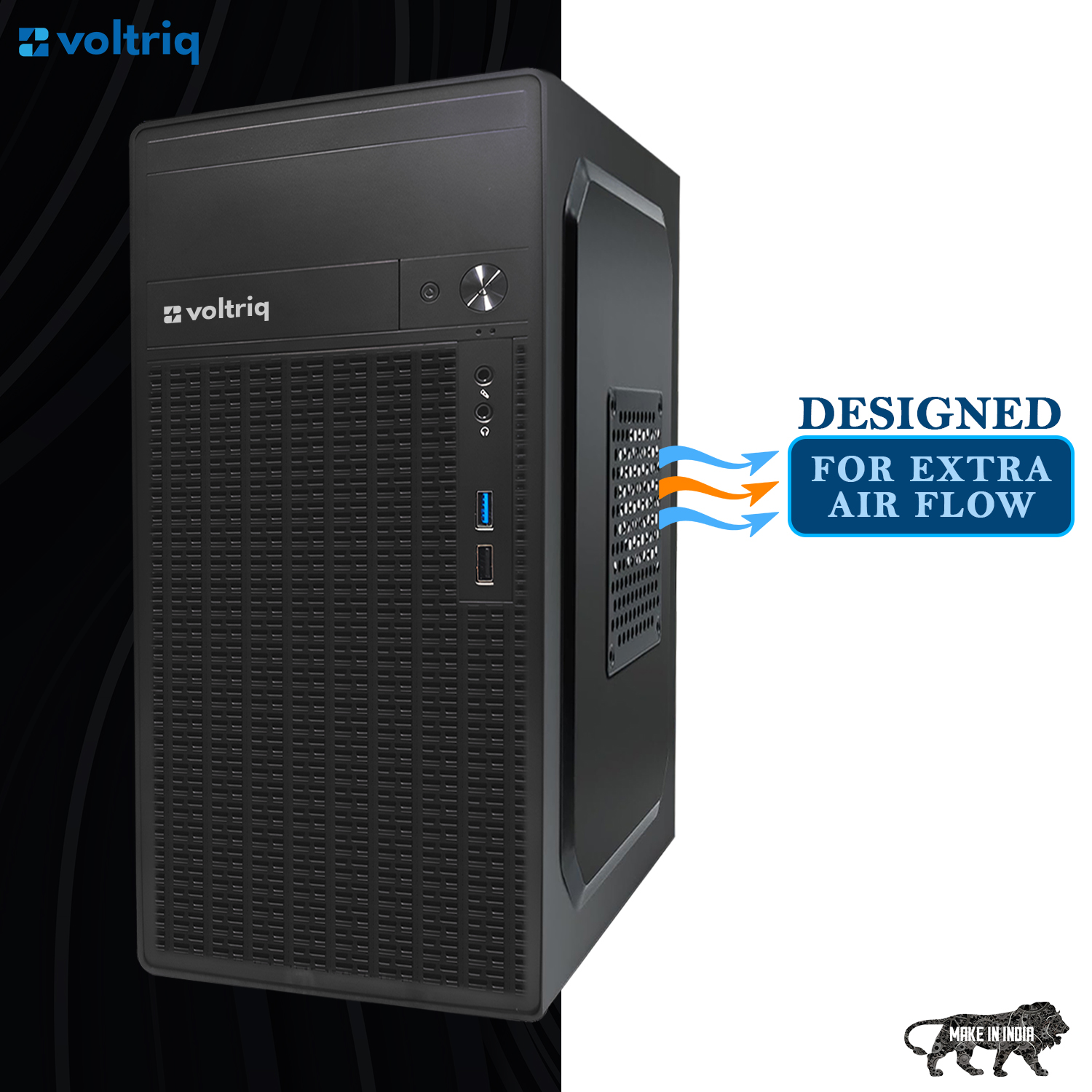 Voltriq Windows 11 Professional Intel 12 256 GB 24 in Desktop Computer_2