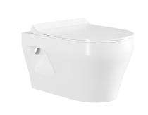 Bathero EWC with Seat Cover and Flush Retro Rimless 11016 Wall Hung_0