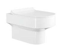 Bathero EWC with Seat Cover and Flush Senio 11005 Wall Hung_0