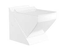 Bathero EWC with Seat Cover and Flush Fusion 11006 Wall Hung_0