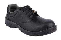 Hillson 2101 Real Leather Steel Toe Safety Shoes Black_0
