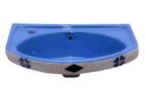 Wallsun Wash Basin D-A-BLUE Pedestal_0