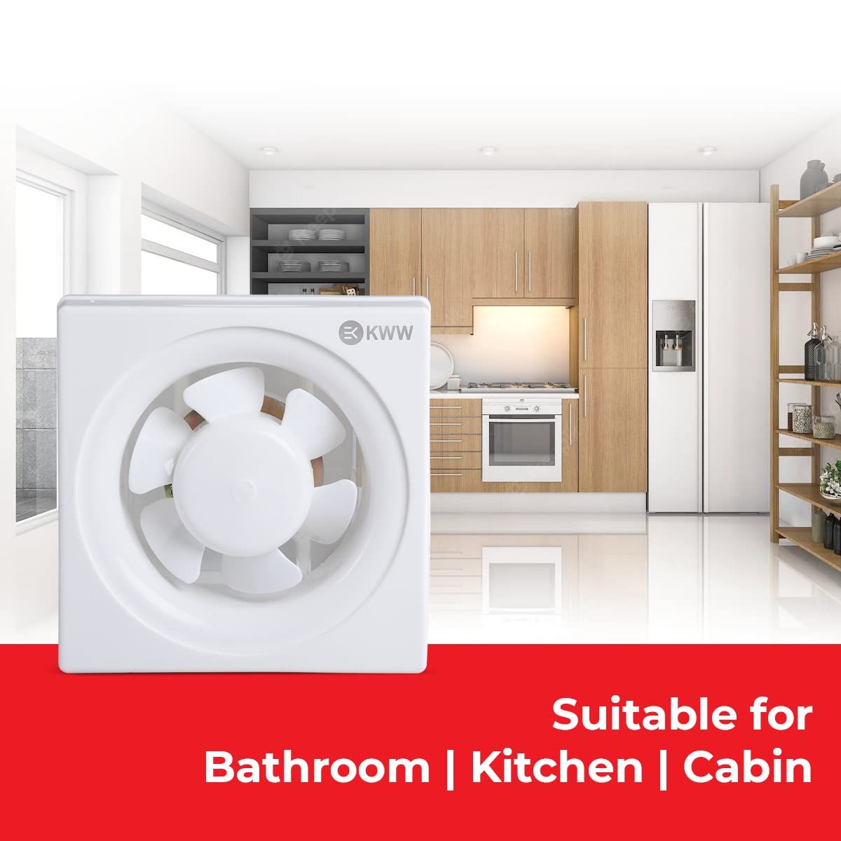 KWW Freshy 150 mm 5 Blades 32 W Exhaust Fans_2