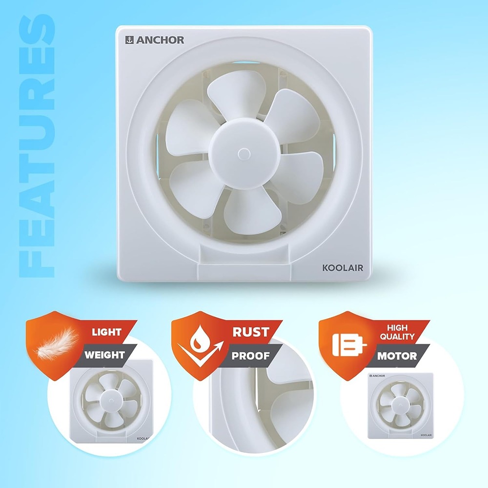 ANCHOR Koolair 250 mm 6 Blades 40 W Exhaust Fans_1
