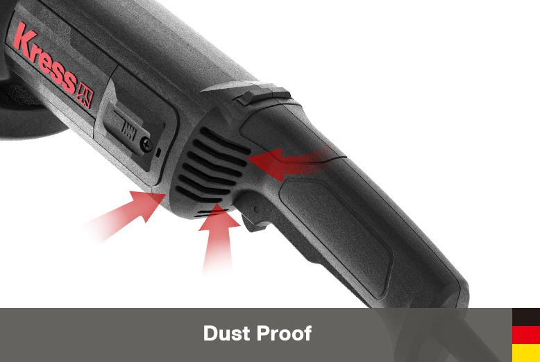 Kress KU721 5 in Angle Grinders 1400 W 0 - 10000 rpm_3