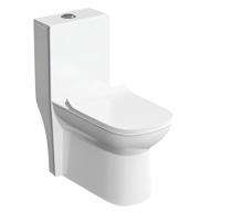 Bathero EWC with Seat Cover and Flush Athos One PC 21014 - 225 mm Floor Mounted_0