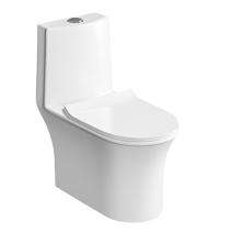 Bathero EWC with Seat Cover and Flush Hexa One PC 21013 - 225 mm Floor Mounted_0