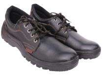 Xtrafit Real Leather Steel Toe Safety Shoes Black_0
