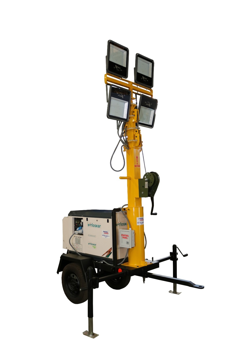 Prem Power PMLT9 Mobile Light Tower_1