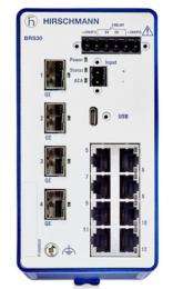 Hirschmann 12 Ports 100 Mbps IP30 Ethernet Switch_0