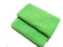 Akshaya Cotton 60 x 40 cm Plain Green Towel_0