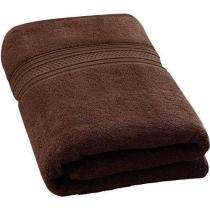 Akshaya Cotton 60 x 40 cm Plain Brown Towel_0