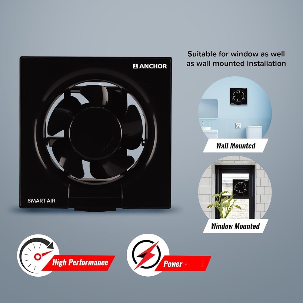ANCHOR Smart Air 250 mm 5 Blades 45 W Exhaust Fans_1