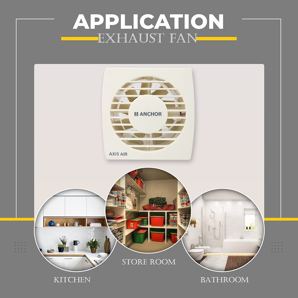 ANCHOR Axis Air 150 mm 9 Blades 20 W Exhaust Fans_1