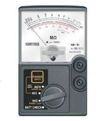 KUSAM-MECO KM 41 0 - 1000 MΩ Insulation Tester 500 V_0