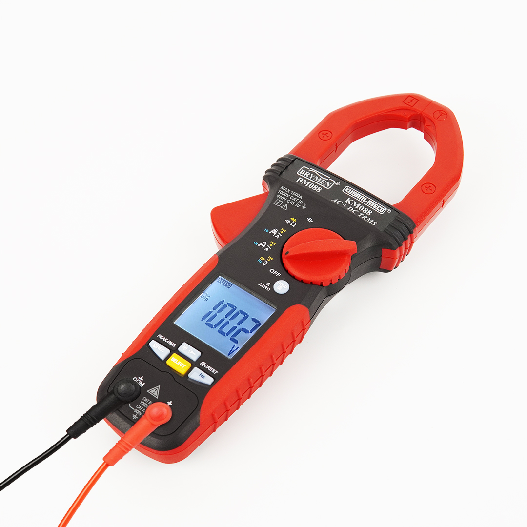 KUSAM-MECO KM 088 60 - 1000 A 600 - 1000 V AC DC Clamp Meter_1