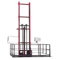 LIFTMECH Mild Steel 15 ft Hydraulic Goods Lift 2 ton_0