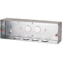 Ajinkya P5215106076 6 Module Silver MS GI Box_0