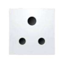 V-Guard 6 A White 3 Pin Plug Electrical Sockets_0