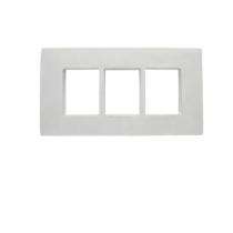 V-Guard 3000840 6 M White Modular Switch Plate Cover_0