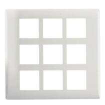 V-Guard 3000828 18 M White Modular Switch Plate Cover_0