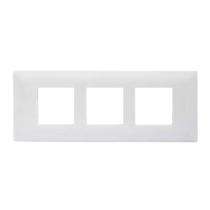 V-Guard 3000822 6 M White Modular Switch Plate Cover_0