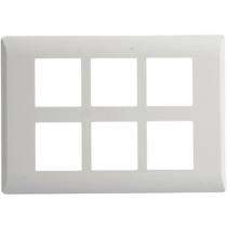 V-Guard 3000818 8 M White Modular Switch Plate Cover_0