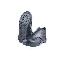 MANGLA Bern+ Flap Grain Leather Steel Toe Safety Shoes Black_0