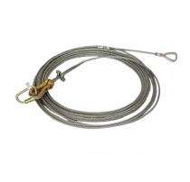 WEST COAST Stainless Steel Life Line 8 mm Ropes Silver_0