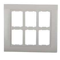 V-Guard 3000818 8 M White Modular Switch Plate Cover_0
