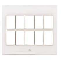 V-Guard 3003332 20 M White Modular Switch Plate Cover_0