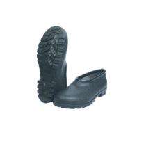 MANGLA New Cut Soft PVC Steel Toe Safety Shoes Black_0