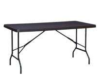 Nilkamal Foldable Office Tables Black Plastic_0