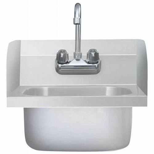 GOYAL Stainless Steel Single Sink Unit 500 x 450 x 855 mm Silver_1