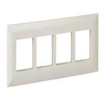 V-Guard 3001375 8 M White Modular Switch Plate Cover_0