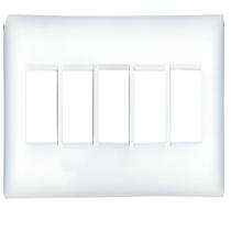 V-Guard 3001374 8 M White Modular Switch Plate Cover_0