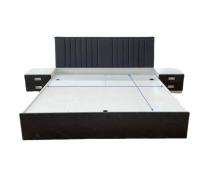 SOF Furniture BSL Particle Board Box Queen Bed 1575 x 2180 x 1000 mm Black SOF/QBED/003_0