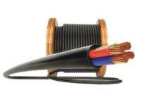 Black Copper 4 Core 6 sqmm Industrial Flexible Cables 100 m Copper 1100 V_0