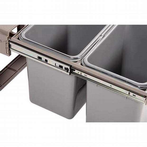 GOYAL Duo Bins Silver 25 L Stainless Steel_1
