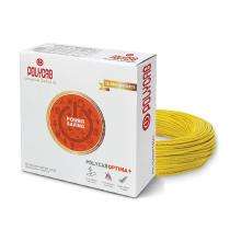 Polycab 1 sqmm FR-LF Electric Wire Yellow 90 m_0