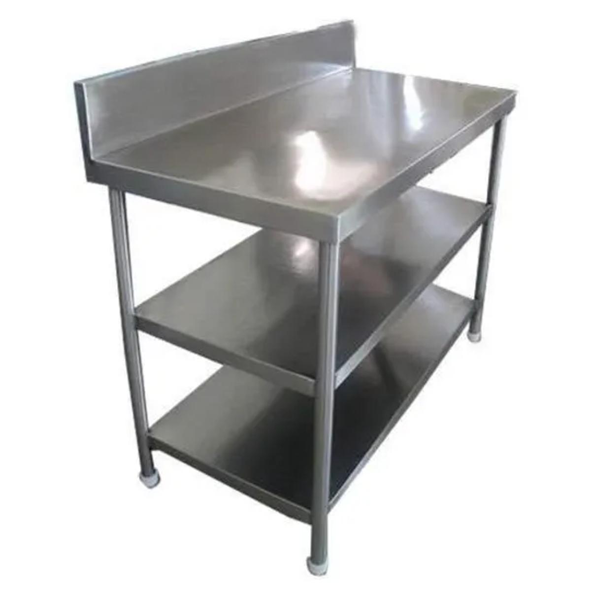 GOYAL Commercial Stainless Steel Table 3500 x 750 x 865 mm Silver_1